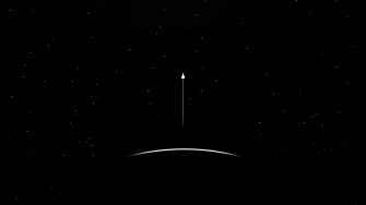 Simple Minimalism Background Black