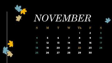 Cute November Desktop Wallpaper Computer