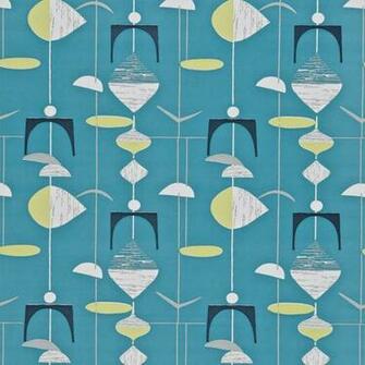 50s Retro Wallpaper Sanderson S