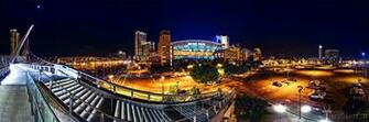 Petco Park From Harbor Drive Bridge By Timothylgreen