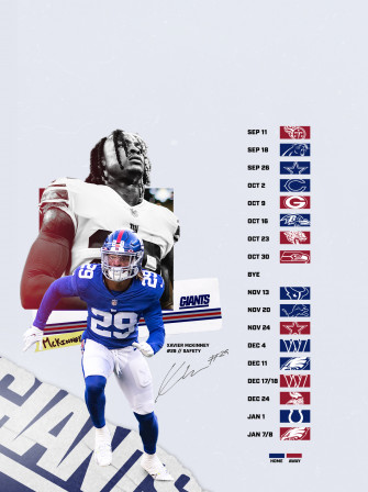 Giants Schedule New York