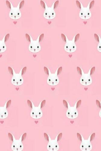 Cutie Little Dimple Lovely Pink Bunny Pattern