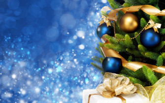 Christmas Balls Wallpaper