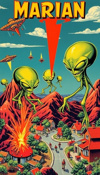 Mars Attacks Wallpaper