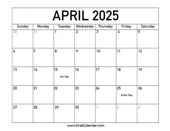 April Calendar With Holidays Uk Wallpaper