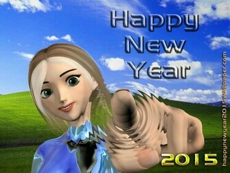 Happy New Year Animated 3d Wallpaper