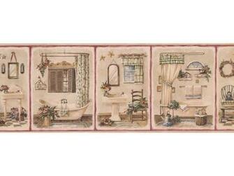 Bathroom Wallpaper Border Bsb