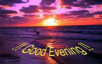 HD Good Evening Sunset Image Wallpaper