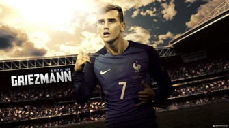Antoine Griezmann Wallpaper By Hazemdesigner
