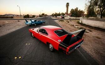 Wallpaper Dodge Charger Daytona Rear