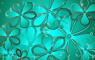 Green Wallpaper Aqua