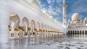 Sheikh Zayed Grand Mosque Abu Dhabi United Arab Emirates