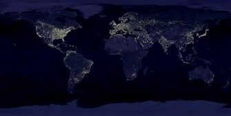 Nasa Visible Earth S City Lights