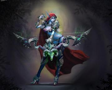 Dark Elf Archer 3d HD Nature Wallpaper For Your Mobile