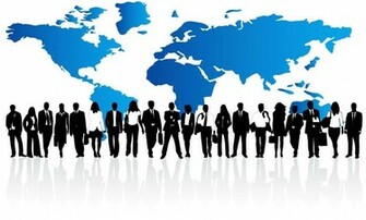 People Ppt Background Illustration Of Business Background