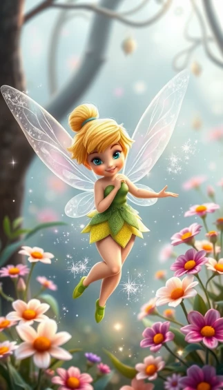 Tinkerbell Phone Wallpaper