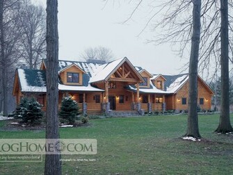 Log Home Lifestyle Desktop Background Living