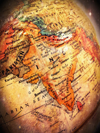 Globe Map Wallpaper