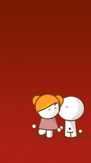 Cartoon iPhone Background Wallpaper