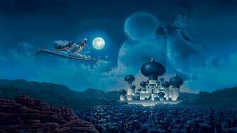 Flight Over Agrabah Desktop Pc And Mac Wallpaper