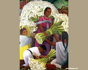 Diego Rivera Wallpaper Paintings Art