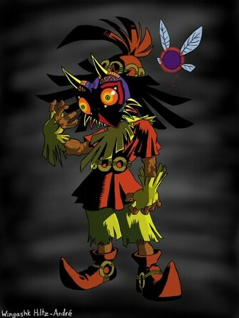 Zelda Majoras Mask Wallpaper Skull Kid S