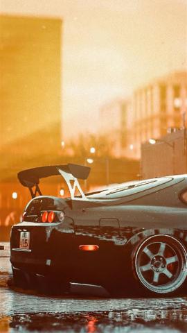 Best Toyota Supra iPhone HD Wallpaper