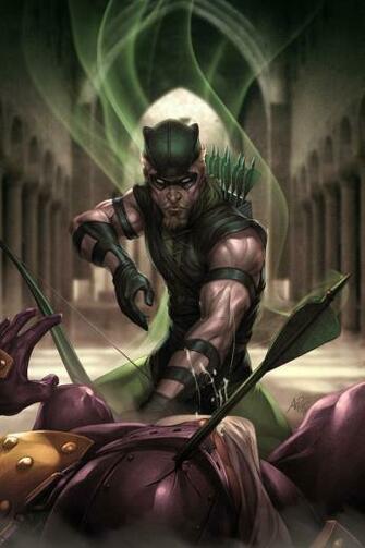 Cartoons Wallpaper Green Arrow I4 With Size