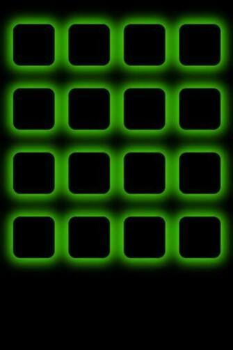Green Apps iPhone HD Wallpaper