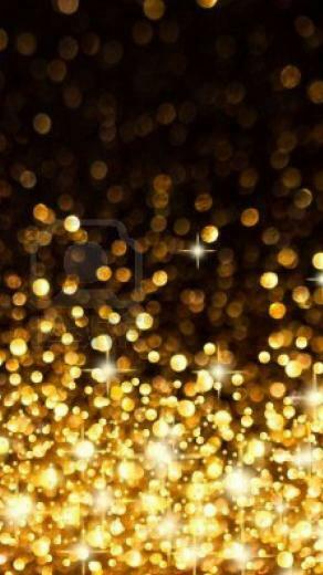 iPhone Wallpaper Gold Sparkly Glitter Festive