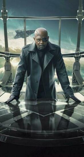 Nick Fury X Parallax Wallpaper