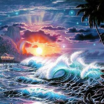Tsunami Wallpaper