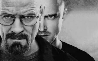 Bryan Cranston Walter White Aaron Paul Jesse Pinkman Men Wallpaper