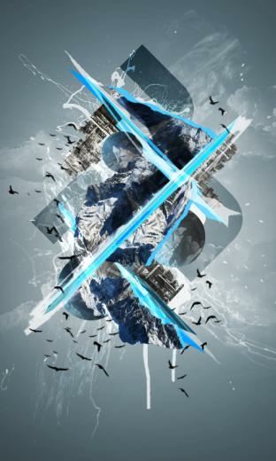 Snowy Abstract Mobile HD Wallpaper By Dashie4president
