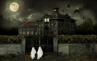 Halloween Haunted House HD Wallpaper 3d Horror