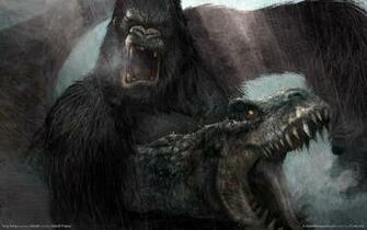 King Kong Wallpaper Stock Photos