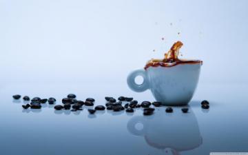 Coffee Splash Ultra HD Desktop Background Wallpaper For 4k UHD Tv