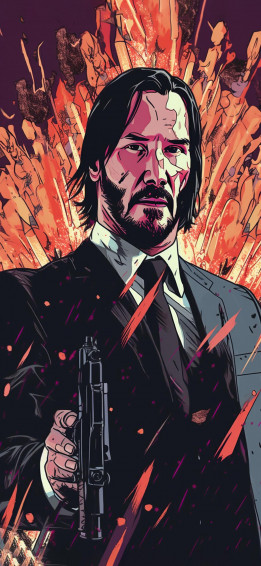 John Wick Aesthetic Wallpaper For iPhone