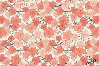 Indie Pattern Sakura By Bogdana