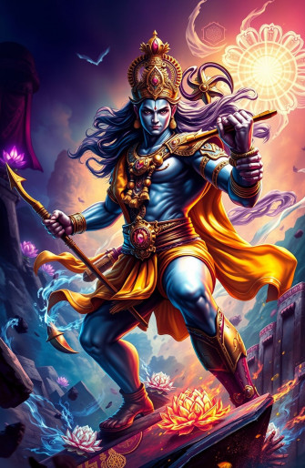 Lord Rama Angry Wallpaper