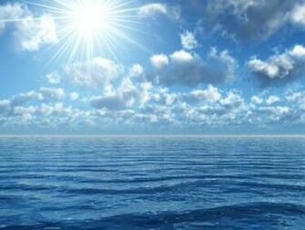 Ocean Scene Wallpaper Credited