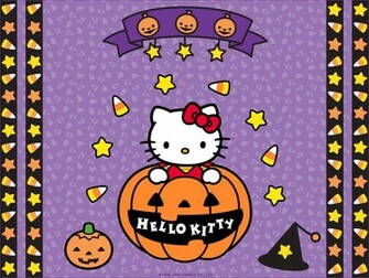 Hello Kitty Halloween Wallpaper