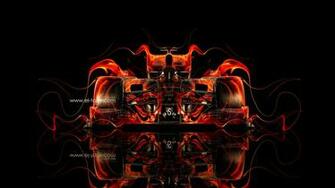 Front Fire Abstract Car HD Wallpaper Design By Tony Pictures