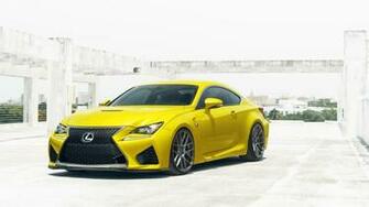 Yellow Lexus Rcf Wallpaper HD Car