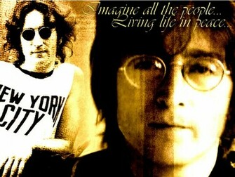 John Lennon Wallpaper By Halfbloodgirl9