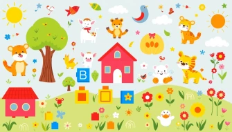 Kindergarten Wallpaper