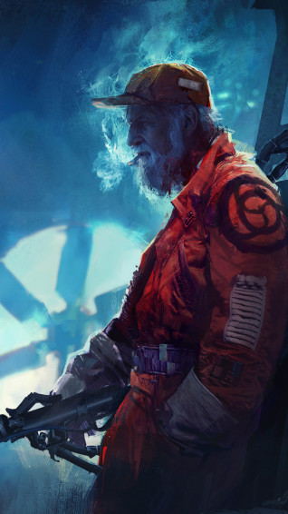 Nemesis Distress Game Character Smoke 4k Ultra HD Mobile Wallpaper