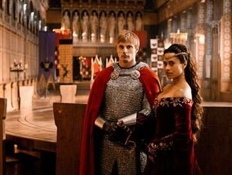 The King And Queen Arthur Gwen Wallpaper