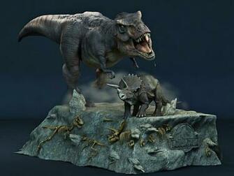Wallpaper Jurassic Park Monument To The Dinosaurs Remains Of