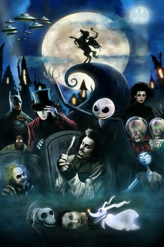 Tim Burton Characters By Mrcrazydragonpenguin